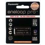 باتری نیم قلم شارژی پاناسونیک مدل PANASONIC Eneloop Pro 950mAh بسته 2 عددی