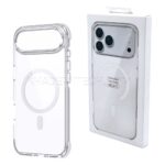 قاب آیفون مدل Iphone 17 AIR Mag Safe شفاف سفید
