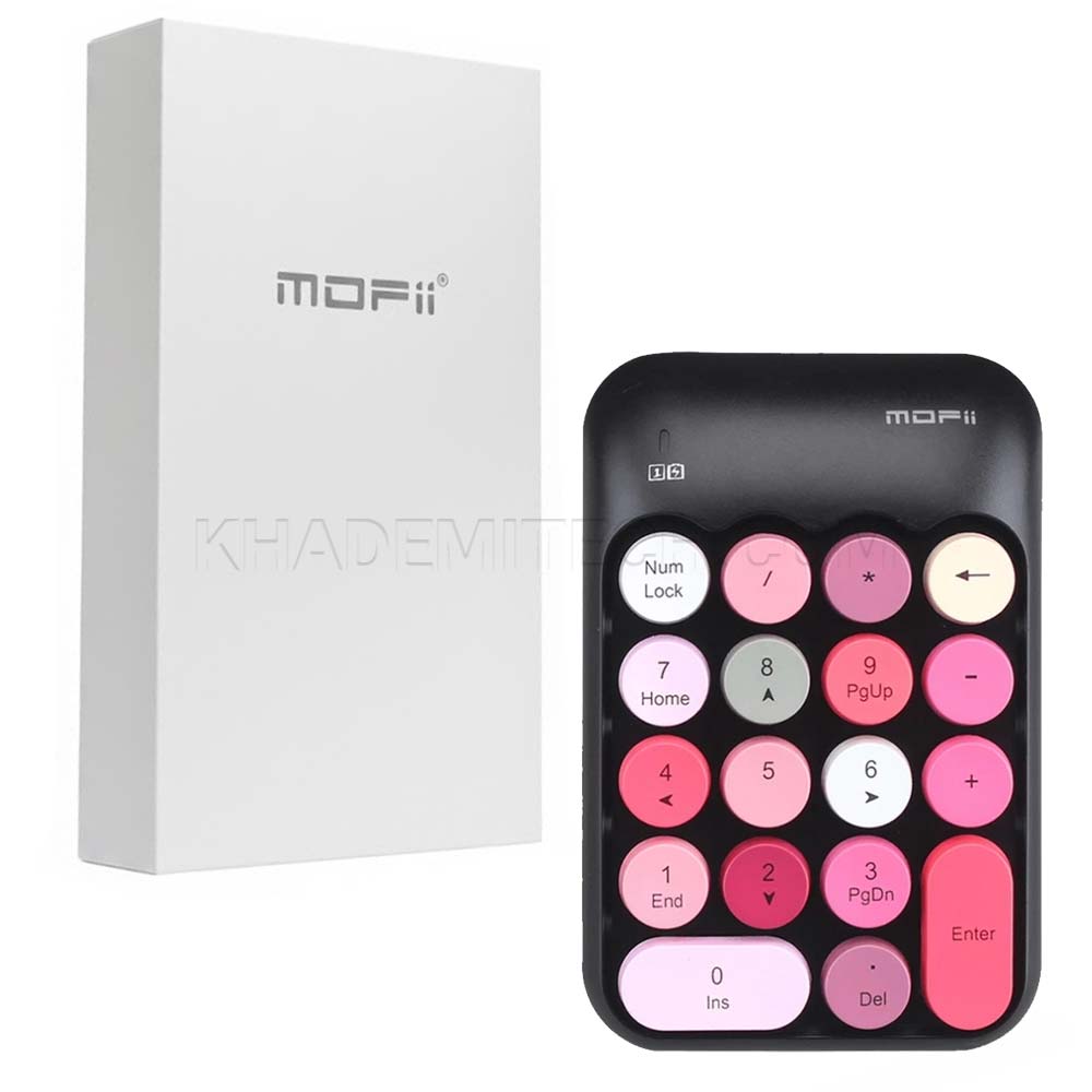 کیبورد بی سیم نامبرپد مافی مدل MOFII X910 مشکی
