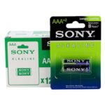 باتری آلکالاین 2نیم قلم کارتی  SONY - تصویر 2