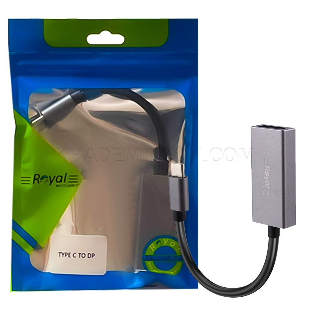 تبدیل رویال مدل Type-c به HDMI