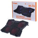 فن نوت بوک چهار فن گیمینگ دی نت مدل D-NET DT-70