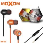 هندزفری سیم دار MH-06مشکی  MOXOM - تصویر 2