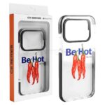 قاب آنتی شوک اپل مدل Be Hot IPHONE 17 Pro شفاف