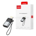 مبدل OTG هیسکا مدل HISKA H7 Type-C to Lightning
