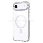 قاب آیفون مدل Iphone 17 AIR Mag Safe شفاف سفید - تصویر 2