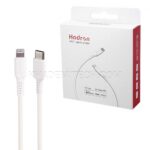 کابل شارژ تایپ سی به لایتنینگ هادرون مدل Hadron IPHONE C-L01 PD سفید