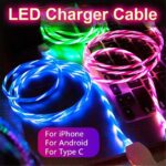 کابل شارژ لایتنینگ موکسوم مدل MOXOM KH-68 LED IPHONE آبی طول 1 متر - تصویر 2