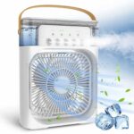 پنکه رومیزی Mini Cooling FAN 3in1 سفید - تصویر 3