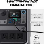 پاور استیشن انکر مدل ANKER SOLIX C300 Portable A17222Z1 90000mAh - تصویر 3