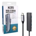 هاب تایپ سی  کی نت KNET K-MFCMS606 6*1 S6 TYPE-C