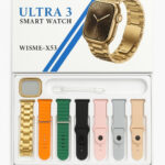 ساعت هوشمند 42 میلی متری ویسمی مدل ultra 3 x53 همراه با بند فلزی و ساده - تصویر محصول