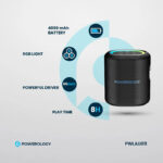 اسپیکر بلوتوثی قابل حمل پاورولوجی مدل PW011 - تصویر محصول