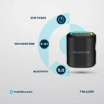 اسپیکر بلوتوثی قابل حمل پاورولوجی مدل PW011 - تصویر محصول