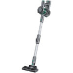 جارو شارژی عصایی گرین لاین مدل lite vacuum cleaner، با توان موتور 150 وات، باتری لیتیوم‌یونی 2200 میلی‌آمپرساعت، قابلیت استفاده دستی و ایستاده، لوله تاشو با خم‌شدن تا 180 درجه و فیلتر قابل شست‌وشو - تصویر محصول