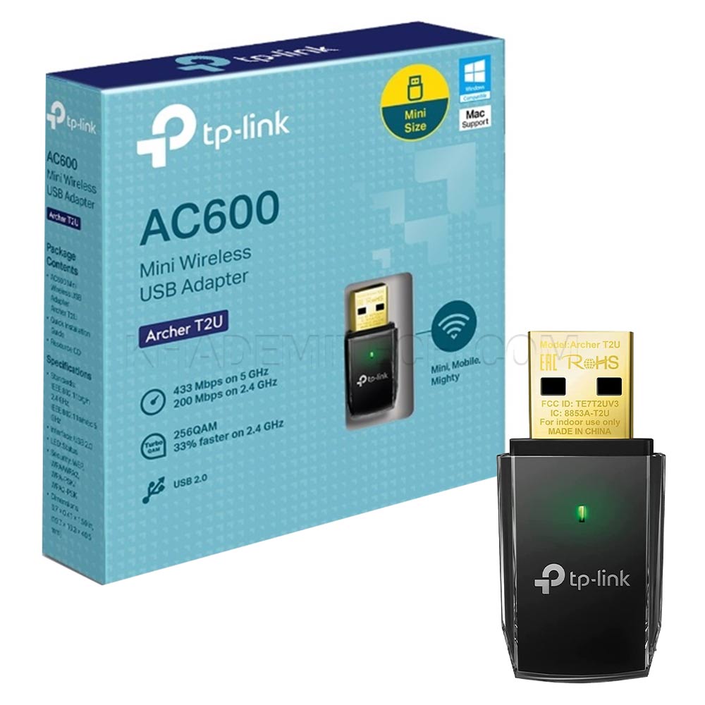 کارت شبکه تی پی لینک مدل TP-LINK ARCHER T2U