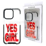 قاب آنتی شوک اپل مدل Yes Girl IPHONE 15Pro Max شفاف