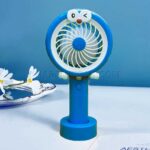 پنکه دستی شارژی مدل Mini Fan 8804 فانتزی آبی - تصویر 2