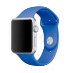 بند اپل واچ مدل SILICON 42/44/45/49mm آبی کاربنی - تصویر 2