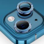 محافظ لنز شابلون دار مدل IPHONE 13/13mini آبی - تصویر 2