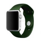 بند اپل واچ مدل SILICON 42/44/45/49mm سبز ارتشی - تصویر 2