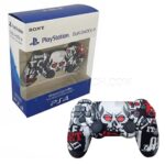 دسته بازی سونی مدل SONY PS4 DualShock4 High COPY طرح اسکلت