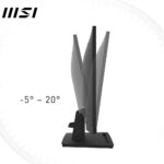 مانیتور 24.5 اینچ ام اس آی مدل MSI PRO MP252 مشکی - تصویر 5