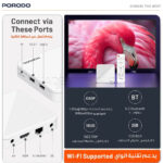 اندروید باکس پرودو مدل PORODO PDH96MAXWH Echobox Android TV Box - تصویر 4