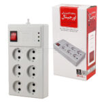 محافظ برق 6 خانه اورجینال مدل Original طول 3 متر