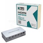 دیتا سوئیچ کواد HDMI کی نت مدل KNET K-SWHDQ004 Multi Viewer 4 IN 1