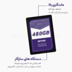هارد SSD اینترنال دیتا پلاس مدل DATA PLUS DP800 480GB - تصویر 2