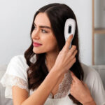 ماساژور پوست سر و نوردرمانی پرودو مدل PORODO PDFLSTF1WH Light Therapy Scalp Massager - تصویر 2