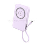 پاوربانک وایرلس پرووان مدل PROONE PPB5123 10000mAh 22.5W بنفش - تصویر 2