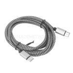 کابل شارژ دو سر تایپ سی طرح سامسونگ مدل SAMSUNG Type-C to Type-C 60W طوسی طول 1.8 متر - تصویر 3