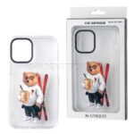 قاب آنتی شوک اپل تدی  مدل Teddy IPHONE 16 Pro شفاف