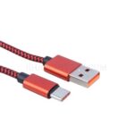 کابل شارژ تایپ سی طرح سامسونگ مدل SAMSUNG Type-C 30W قرمز طول 1.8 متر - تصویر 3