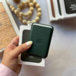 جا کارتی مگ سیف دار مدل اپل WALLET MAGSAFE سبز تیره - تصویر 2