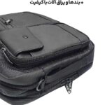 کیف لپ تاپ سه کاره مدل  DARVIN مشکی - تصویر 3