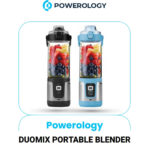 مخلوط کن شارژی پاورولوژی مدل POWEROLOGY PWPB27BL DUOMIX  آبی - تصویر 2