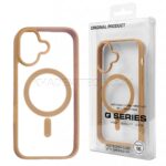 قاب اپل مدل Q-SERIES Mag safe IPHONE 16 شفاف دور دیزرت