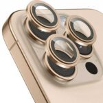 محافظ لنز رینگی آیفون مدل IPHONE 12 Pro Big طلایی - تصویر 2