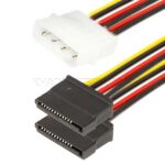 کابل تبدیل 1به 2 برق IDE به SATA - تصویر 2
