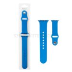 بند اپل واچ SILICON 38mm/40mm/41mm m آبی زنگاری