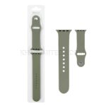 بند اپل واچ مدل SILICON 38/40/41mm زیتونی