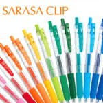 روان‌نویس ژلی ساراسا کلیپ زبرا مدل ZEBRA JJB15-BK Sarasa Clip 0.7 مشکی بسته 10 عددی - تصویر 4