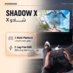 دسته بازی پلی استیشن پرودو مدل Porodo Gaming Shadowx PS5 PDX641BK  مشکی - تصویر 3