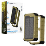 پاوربانک سولار پاورولوژی مدل POWEROLOGY PPBCHA99KH SOLARA 20000mAh PD 20W همراه با سه پایه