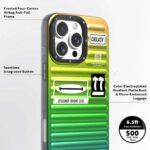 قاب آیفون یانگ کیت مدل YOUNGKIT AURORA ORIGINAL IPHONE 14 PRO زرد سبز - تصویر 3