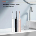 مسواک شارژی پرودو مدل PORODO PBZDX3WH Toothbrush with Memory Function سفید - تصویر 4