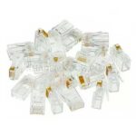 سوکت شبکه میان گذر دی نت مدل D-net Cat7 بسته 100 عددی - تصویر 3